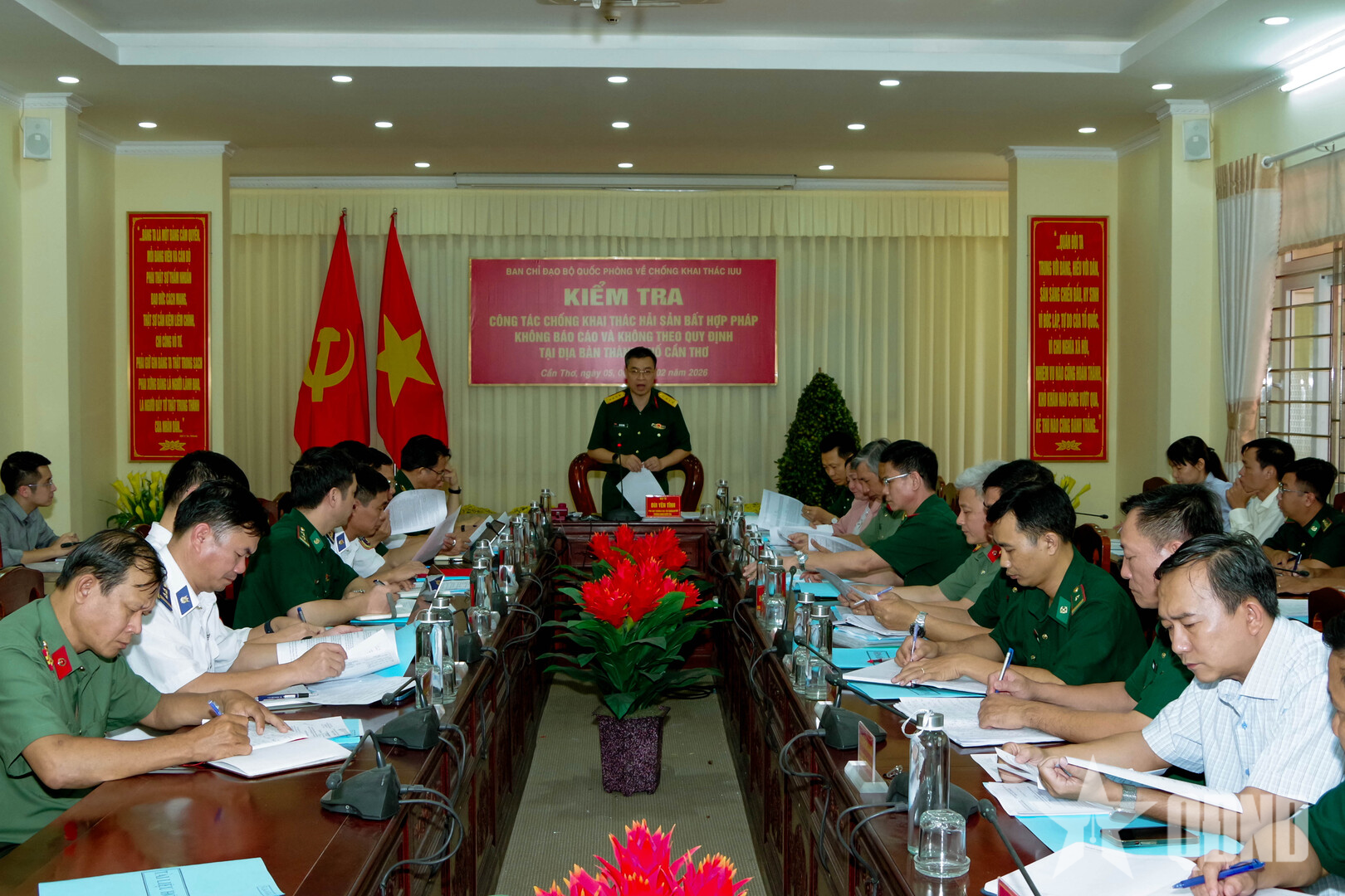 Bộ Quốc phòng kiểm tra công tác chống khai thác IUU trên địa bàn TP Cần Thơ